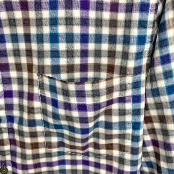 Rodd & Gunn Sports Fit  Multicolor Check Plaid Button Down Shirt - Picture 12 of 13